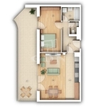 Budapest, XIV. kerület Квартира (кирпичная) 7