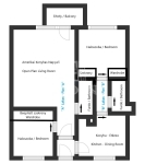 Budapest, V. kerület Wohnung (Ziegel) 23