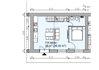 Budapest, VII. kerület Flat (brick) 23