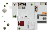 Budapest, II. kerület Квартира (кирпичная) 20