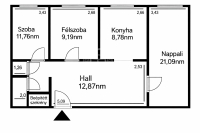 Budapest, IV. kerület Lakás (panel) 30