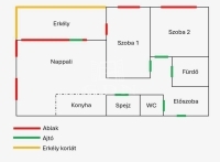 Budapest, XI. kerület Квартира (кирпичная) 15