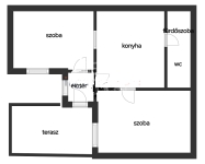 Budapest, XX. kerület Wohnung (Ziegel) 14