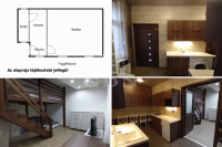 Budapest, I. kerület Wohnung (Ziegel) 1