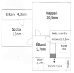 Budapest, XVI. kerület Lakás (csúsztatott zsalu) 24