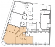 Budapest, V. kerület Wohnung (Ziegel) 2