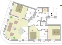 Budapest, V. kerület Wohnung (Ziegel) 5