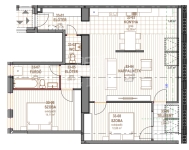 Budapest, VI. kerület 公寓房（砖头） 7