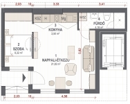 Budapest, VI. kerület 公寓房（砖头） 11