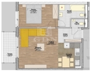 Budapest, XIII. kerület Wohnung (Ziegel) 4