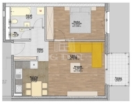 Budapest, XIII. kerület Wohnung (Ziegel) 4