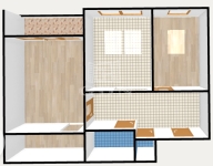 Budapest, III. kerület Wohnung (Ziegel) 16