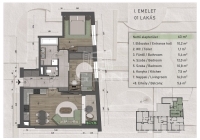 Budapest, XIII. kerület 公寓房（砖头） 6