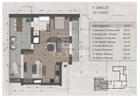 Budapest, XIII. kerület Lakás (téglaépítésű) 6