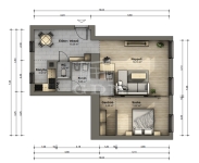 Budapest, I. kerület 公寓房（砖头） 14